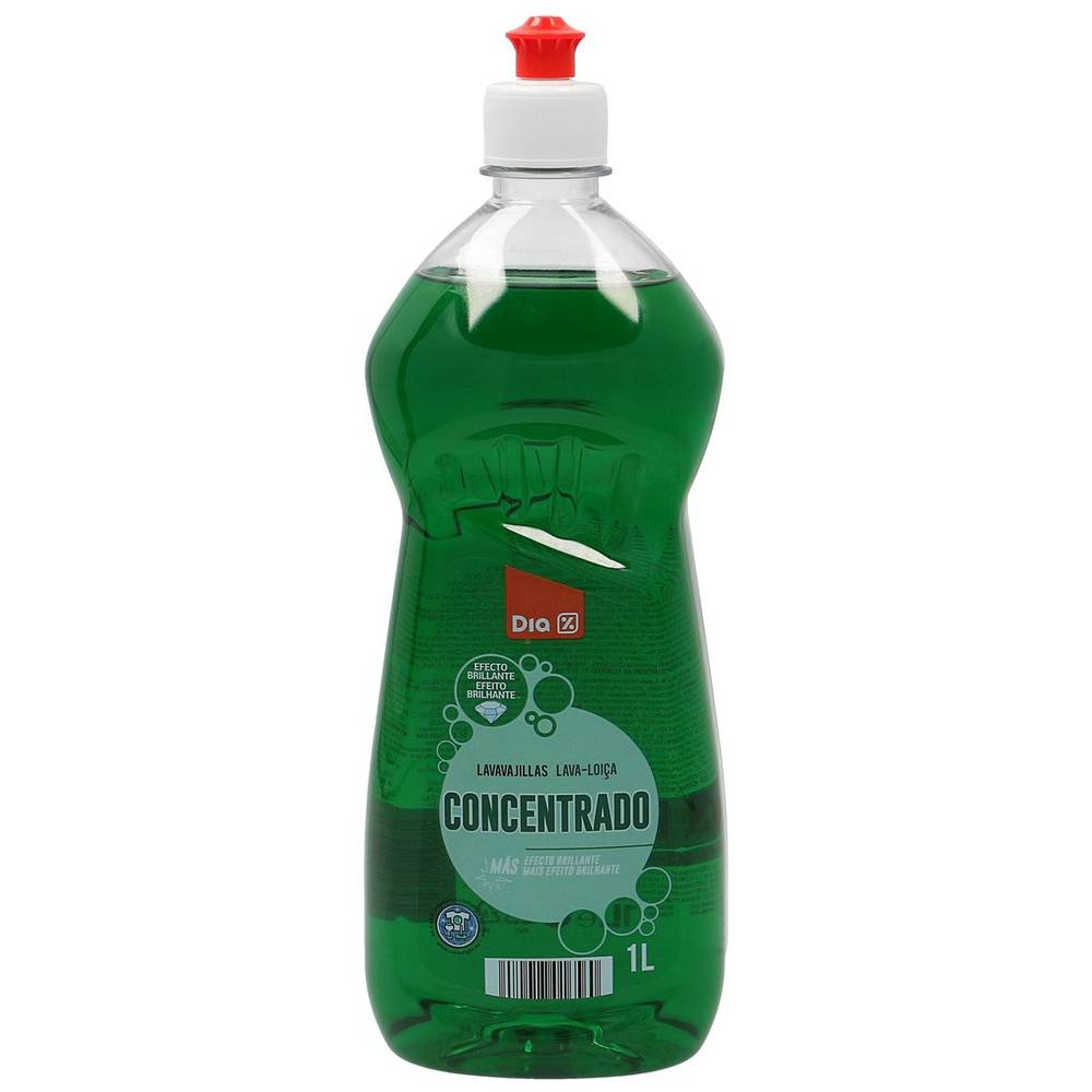 lavavajillas mano concentrado DIA botella 1 lt