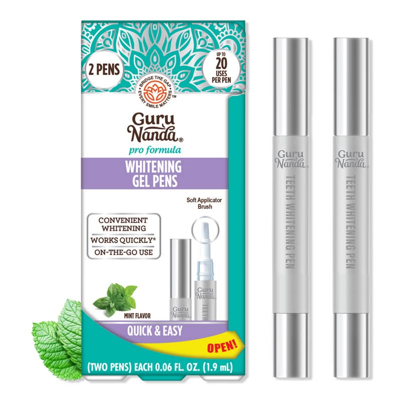GuruNanda Pro Formula Whitening Gel Pen - 2 Pack 2 ct