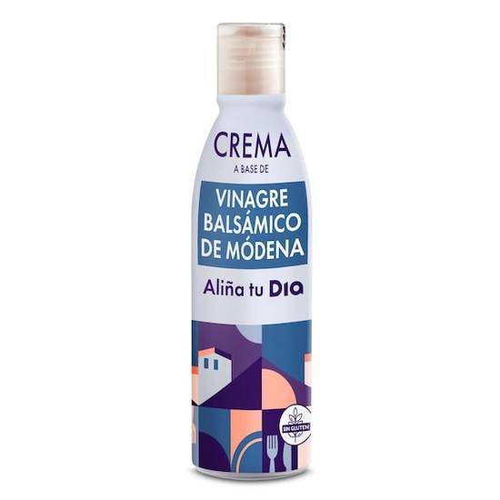 Crema de vinage de módena Aliña tu Día botella 250 ml