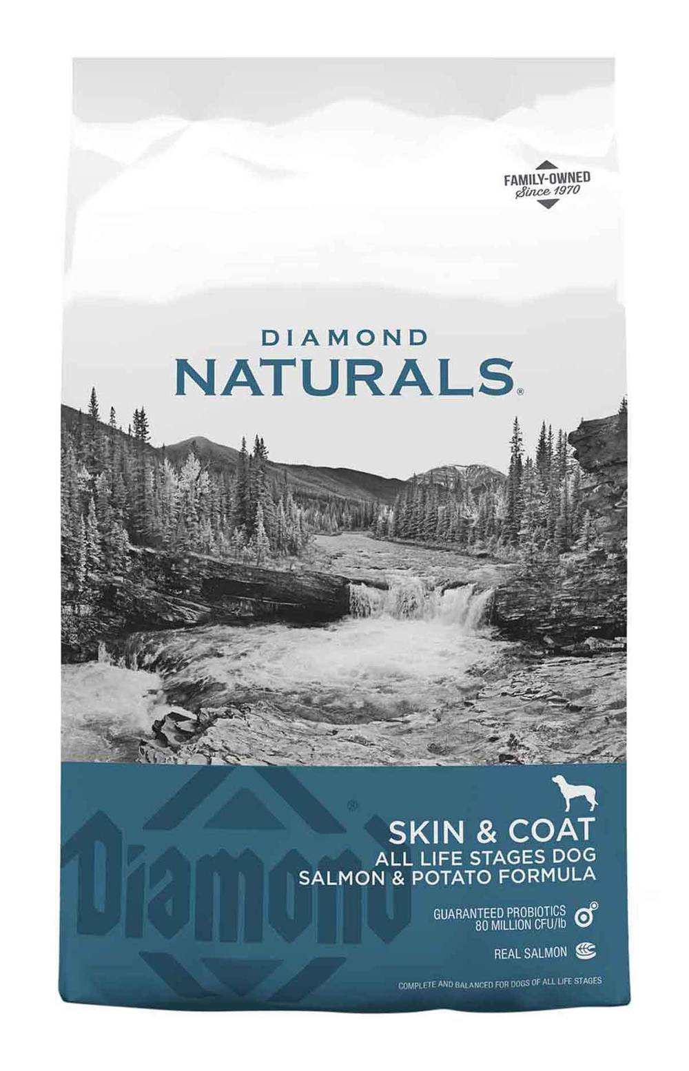 Diamond Naturals Skin & Coat Salmon Potato Formula Dog Food (30 lbs)