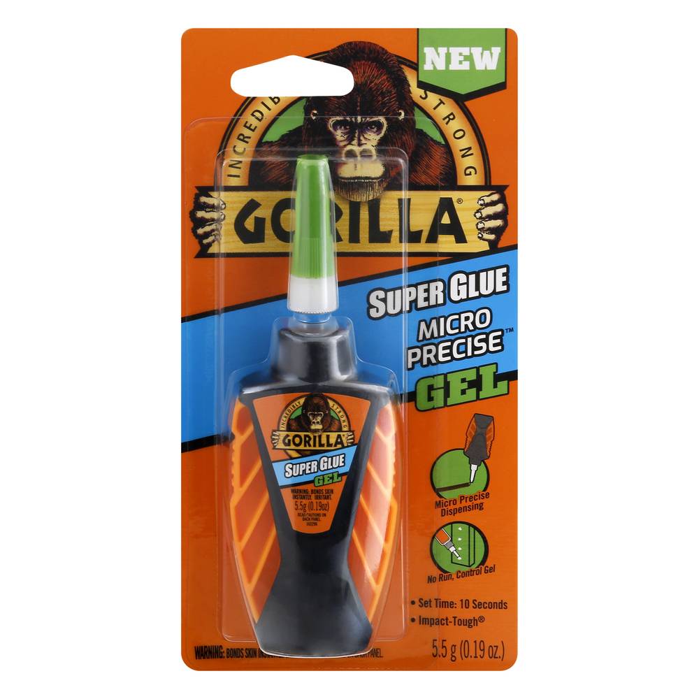 Gorilla Micro Precise Super Glue Gel