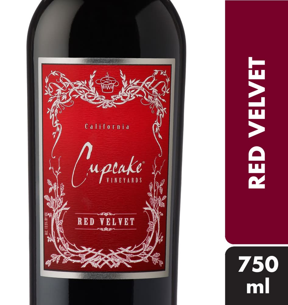 Cupcake Vineyards Red Velvet Wine, 2013 (750 ml)