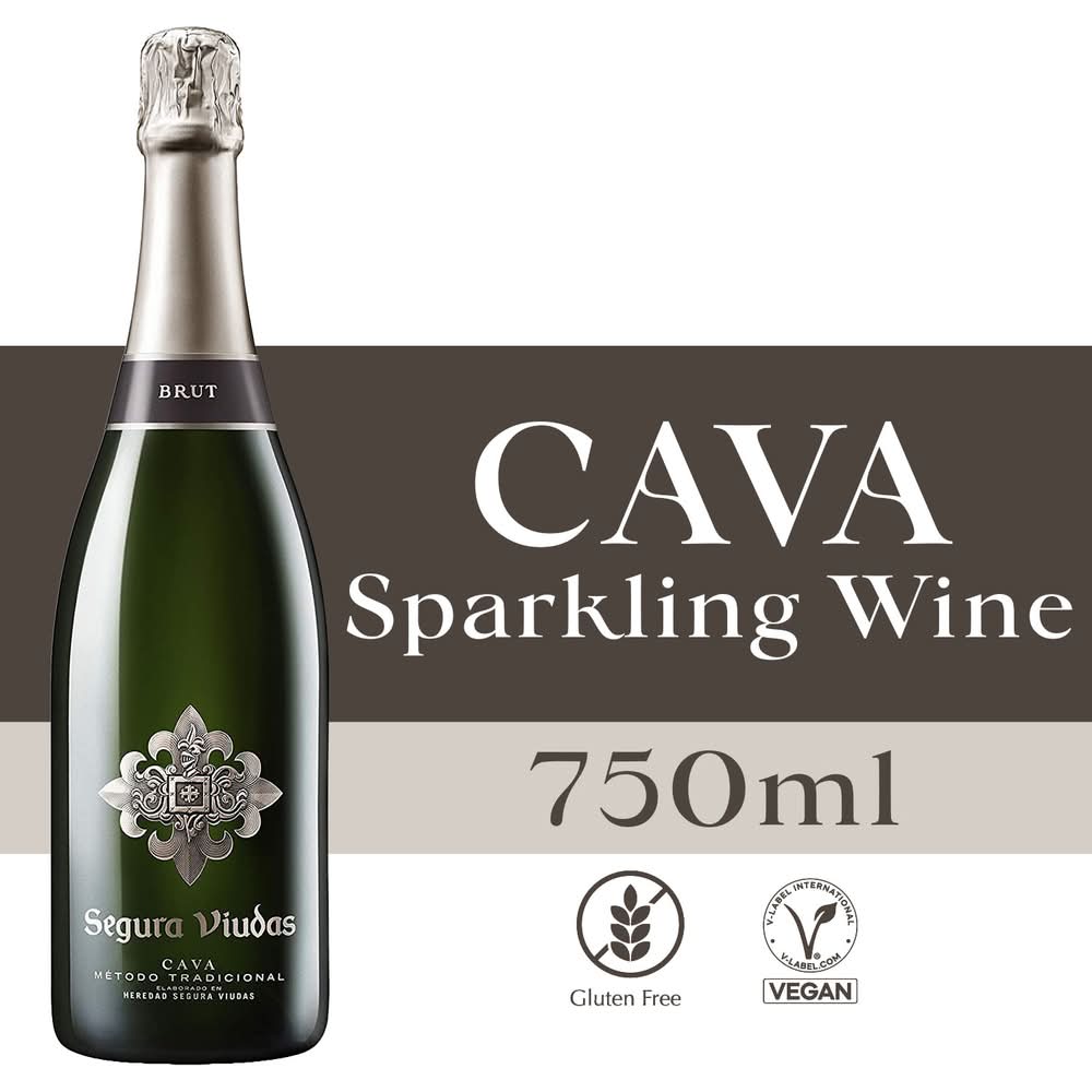 Segura Viudas Brut Cava Sparkling Wine (750 ml)