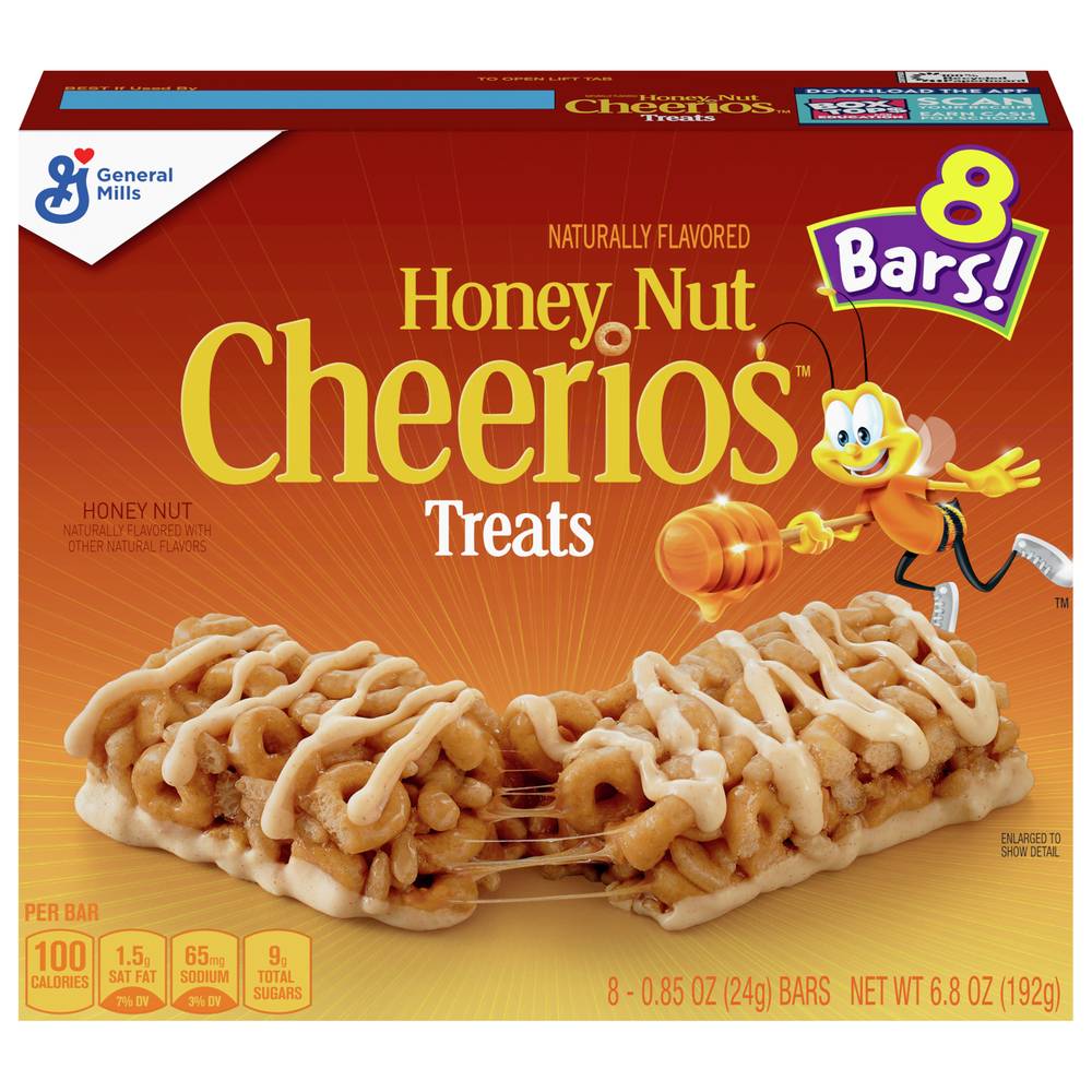 Cheerios Honey Nut Treat Bars (0.85 oz, 8 ct)