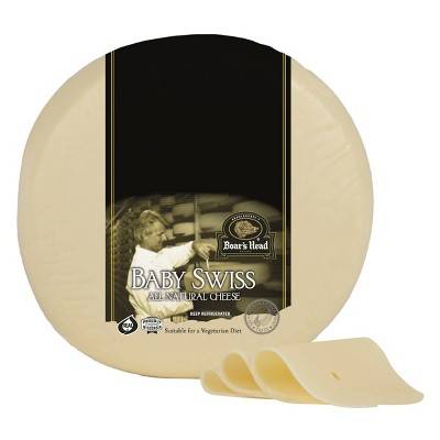 Boar's Head Baby Swiss Cheese - 5lbs - price per lb