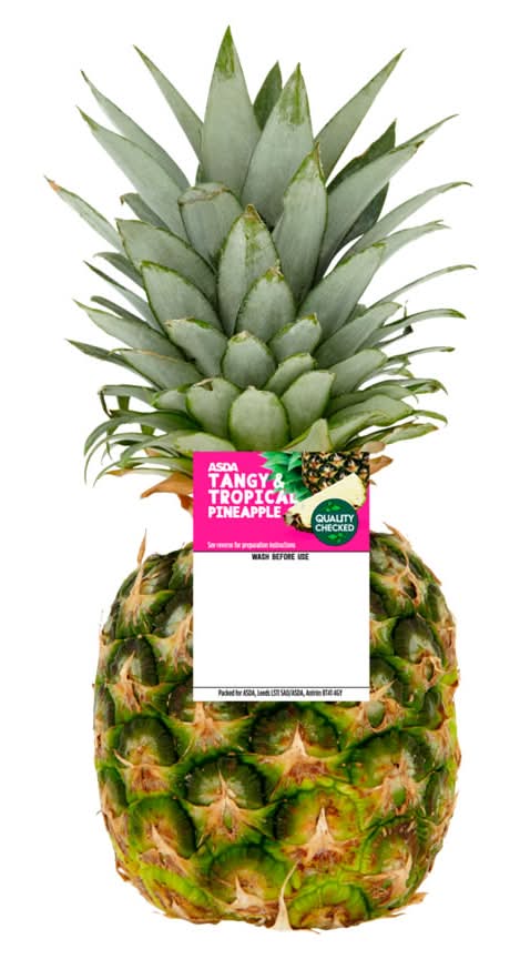 Asda Tangy & Tropical Pineapple (Ripe & Ready To Eat)