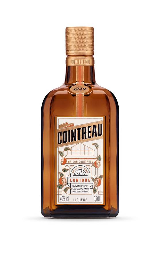 Cointreau - L'unique liqueur domestique à base d'écorce d'orange (700 ml)