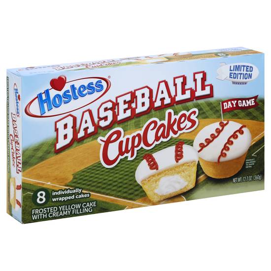 Hostess Baseball Cupcakes (8 ct)