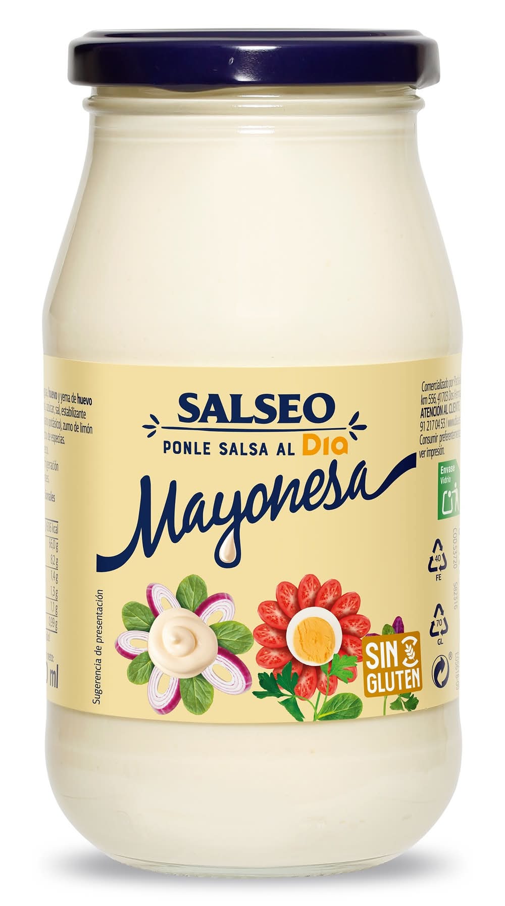 Mayonesa Salseo De Dia Frasco 450 Ml