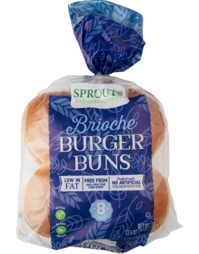 Sprouts Brioche Burger Buns