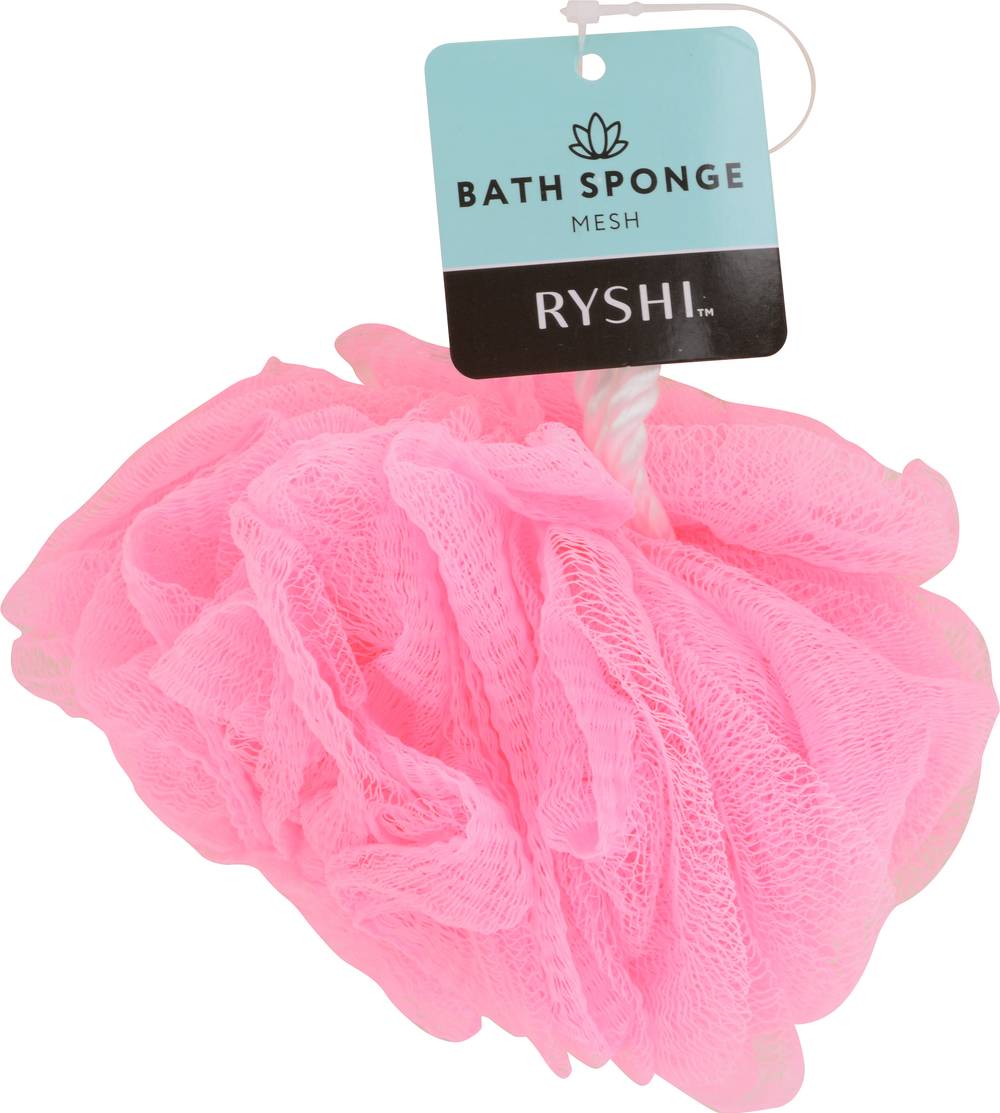 Ryshi Bath Sponge Exfolating Net
