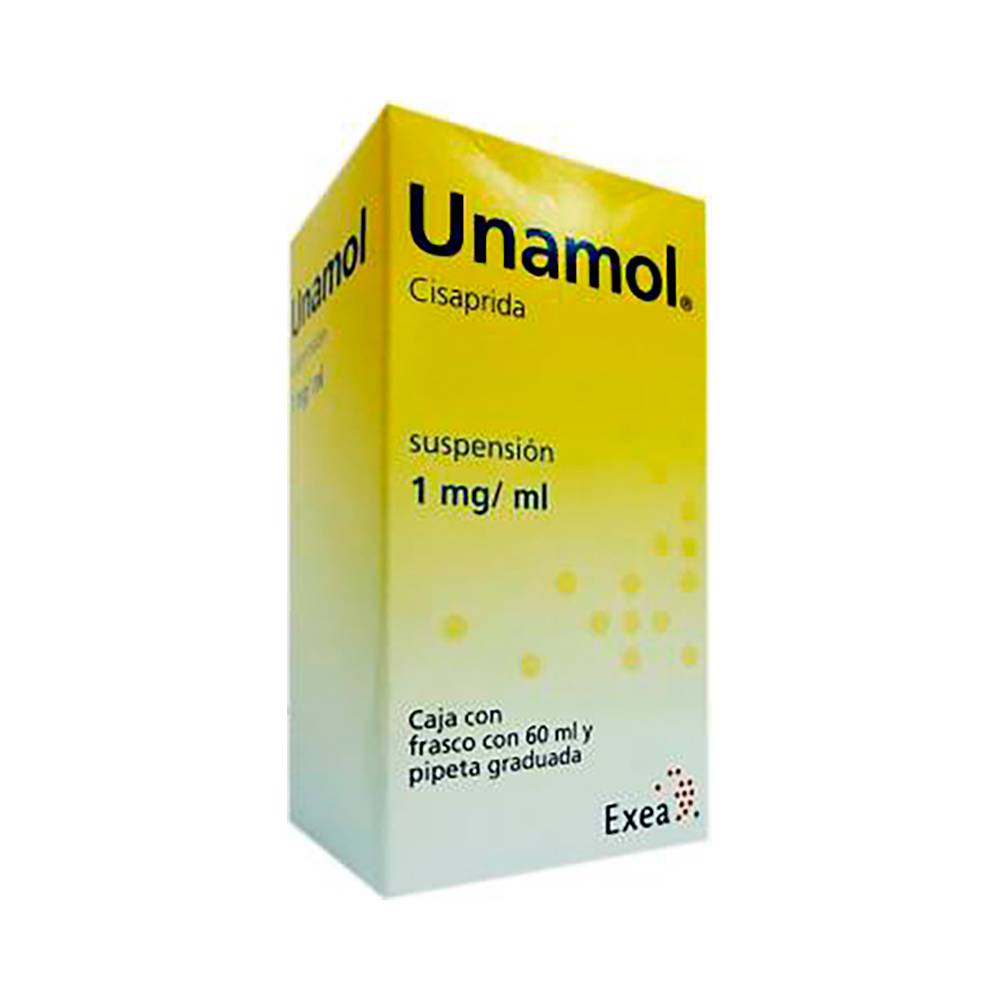 Senosiain unamol cisaprida suspensión 1 mg (60 ml)