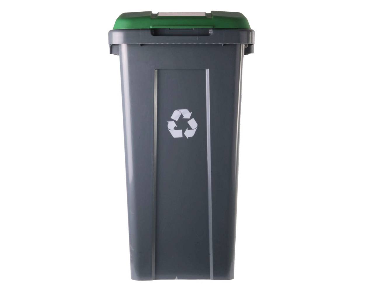 Basurero reciclaje 50 litros tapa verde wenco (50 l)