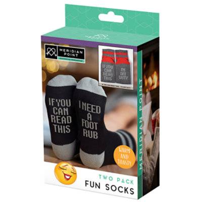 2 Pack Fun Socks - Each