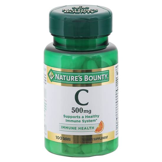 Nature's Bounty Immune Health 500mg Vitamin C Tablets