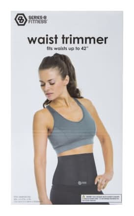 Series-8 Fitness™ Waist Trimmer Small/Medium Black