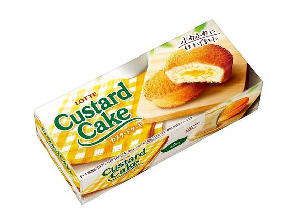 ロッテ カスタードケーキ (6 入)