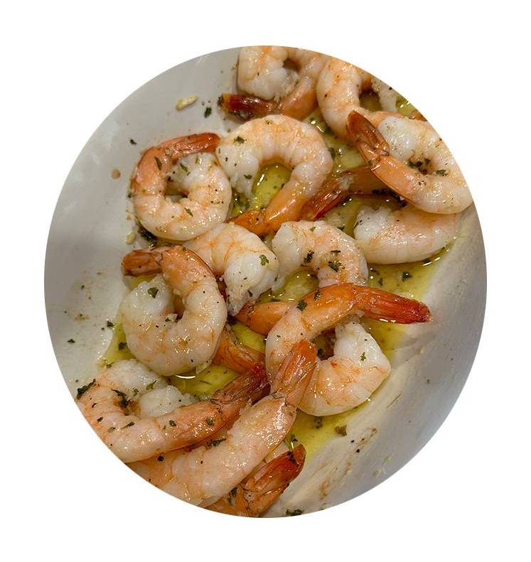 Garlic butter Shrimps