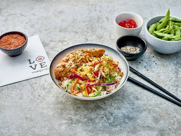 Donburi saumon Frit