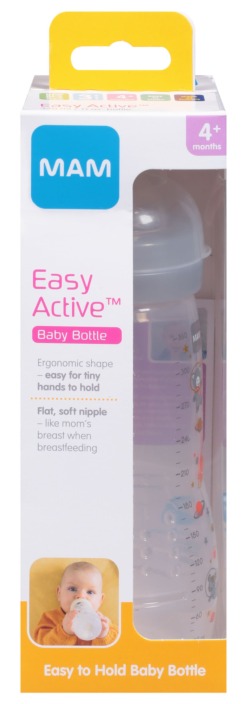 MAM Easy Active Baby Bottle (11 oz)