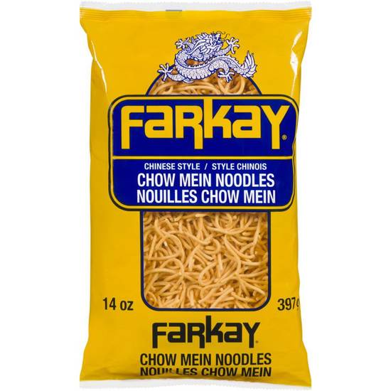 Farkay nouilles chinoises pour chow mein (397 g) - noodles, chow mein (397 g)