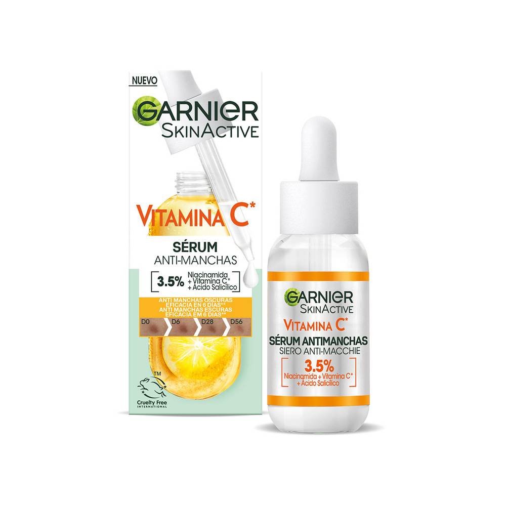 Sérum facial Vitamina C anti-manchas Garnier 30 ml