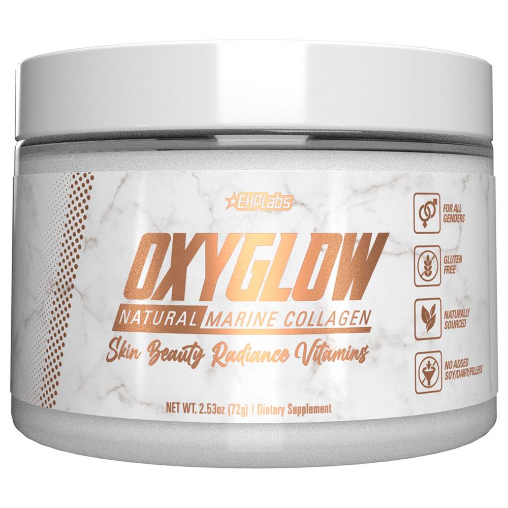 Oxyglow - Natural Marine Collagen Powder - Unflavored (2.53 Oz. / 30 Servings)