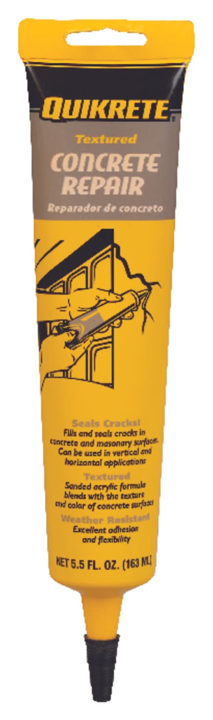 Quikrete Textured Concrete Repair 5.5 Oz Gray