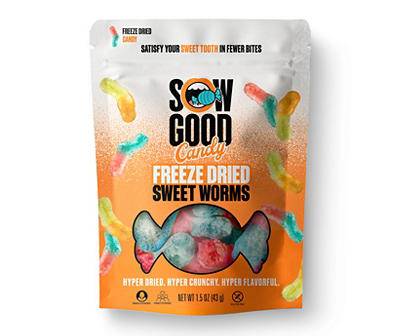 Sow Good Freeze Dried Sour Worms (1.5 oz)