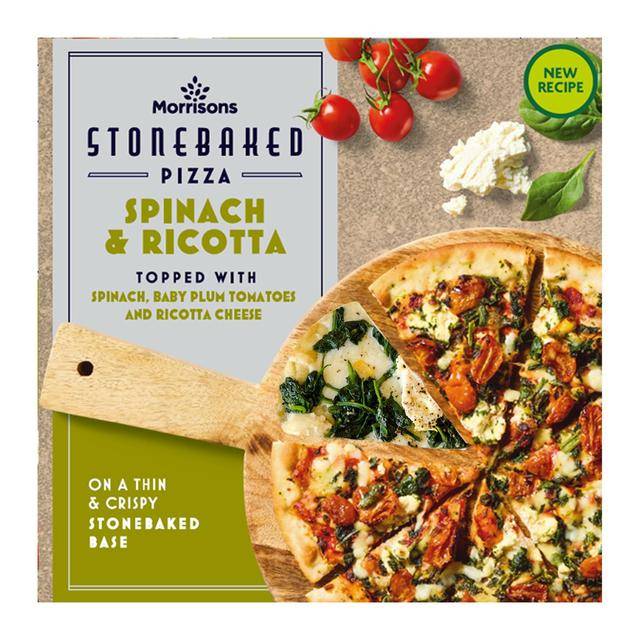 Morrisons Thin Spinach & Ricotta (10 inch)