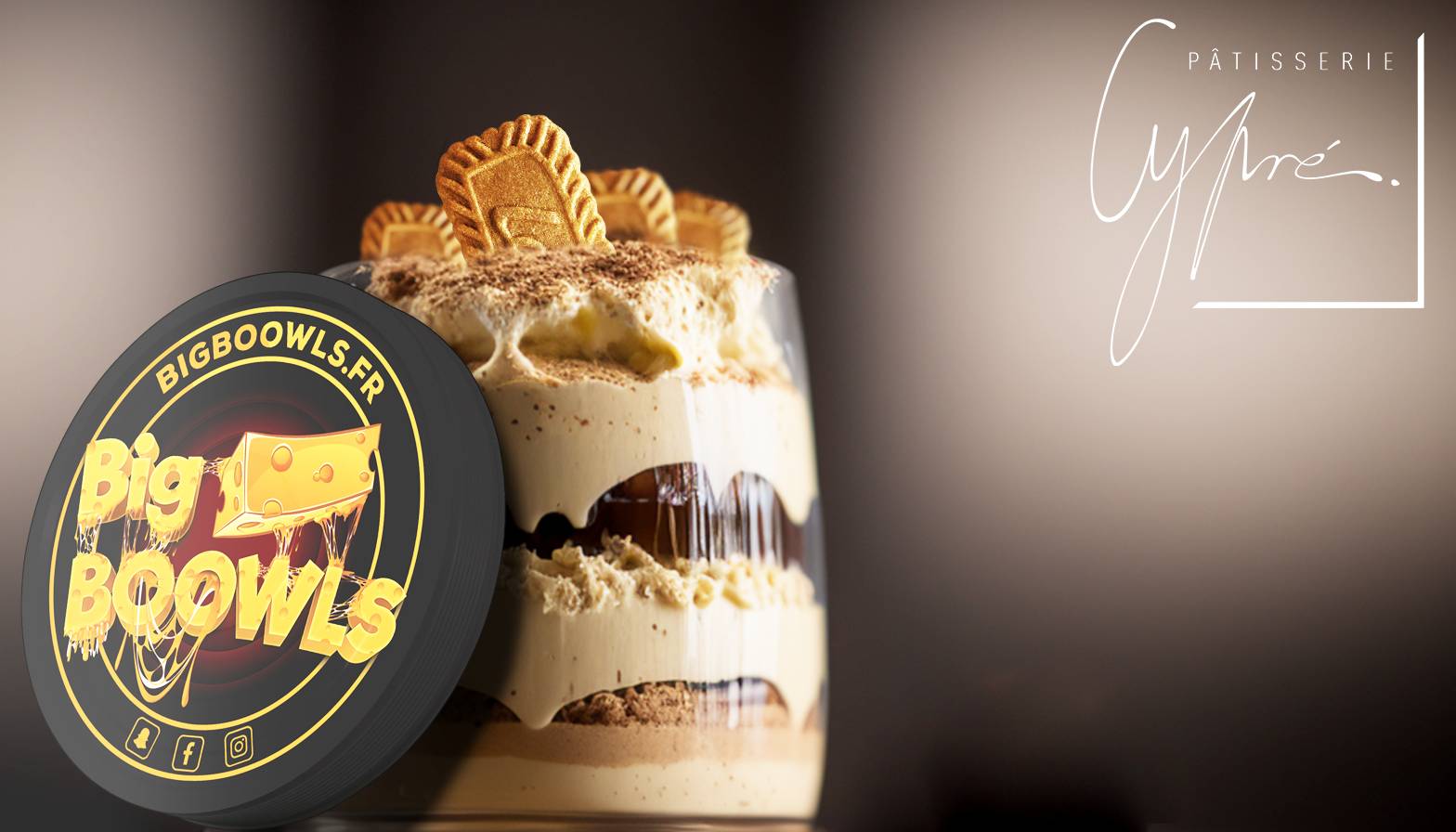 Tiramisu Spéculoos caramel