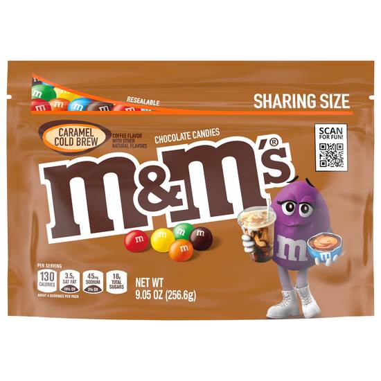 M&M's Sharing Size Caramel Cold Brew Chocolate Candies