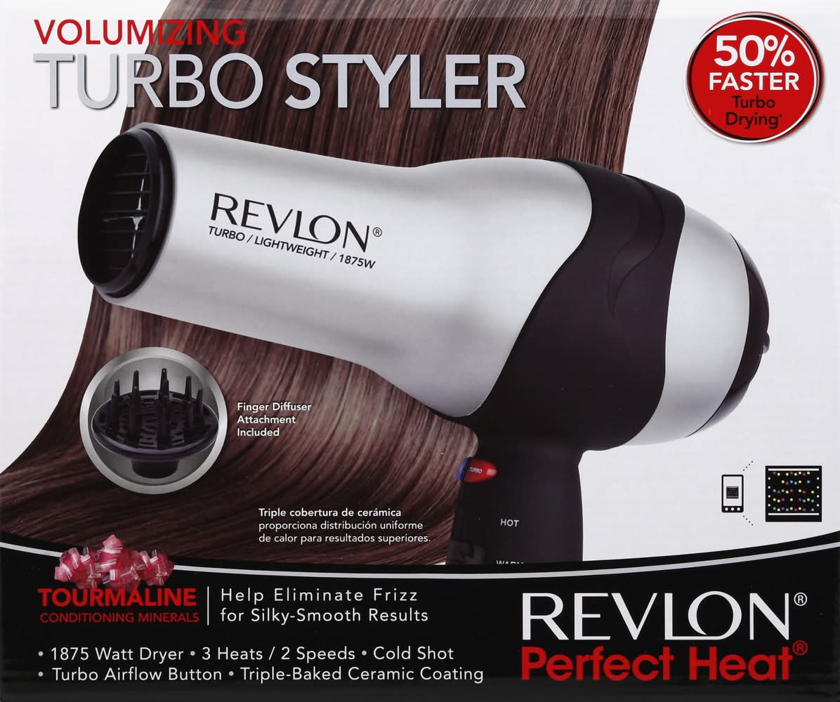 Revlon Volumizing Turbo Styler Hair Dryer 1875 Watt