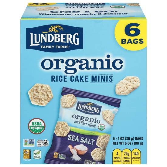 Lundberg Organic Minis Rice Cake (sea salt)