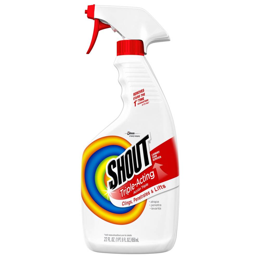 Shout Triple-Acting Laundry Stain Remover