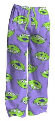 Men's Toy Story Alien Knit Pajama Pants - Purple M