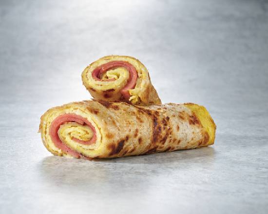 火腿千層蛋餅 Layer Egg Pancake Roll with Ham