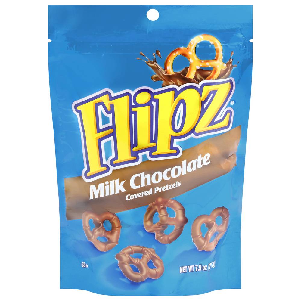 Flipz Milk Chocolate Covered Pretzels