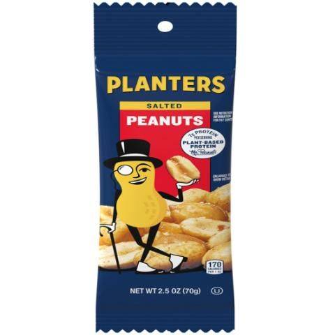 Planters Salted Peanuts 2.5oz