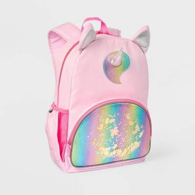 Cat & Jack Kids' Novelty Unicorn Backpack (17"/light pink)