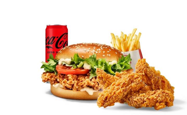 Zinger Hot Combo Meal