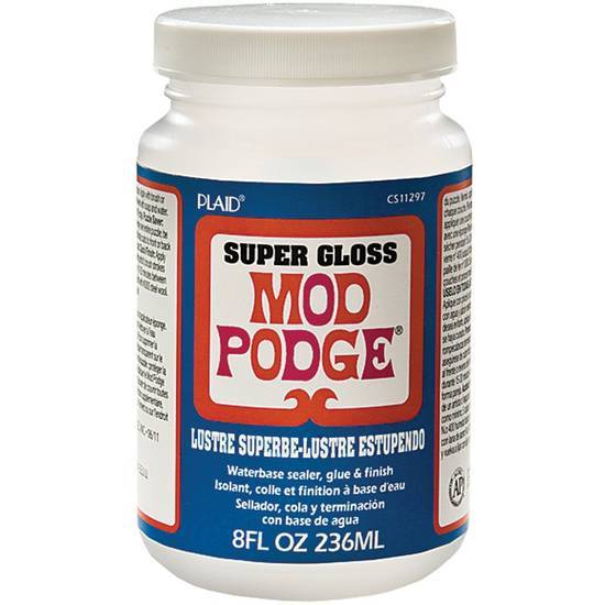 Plaid Mod Podge Super Gloss (8 oz)