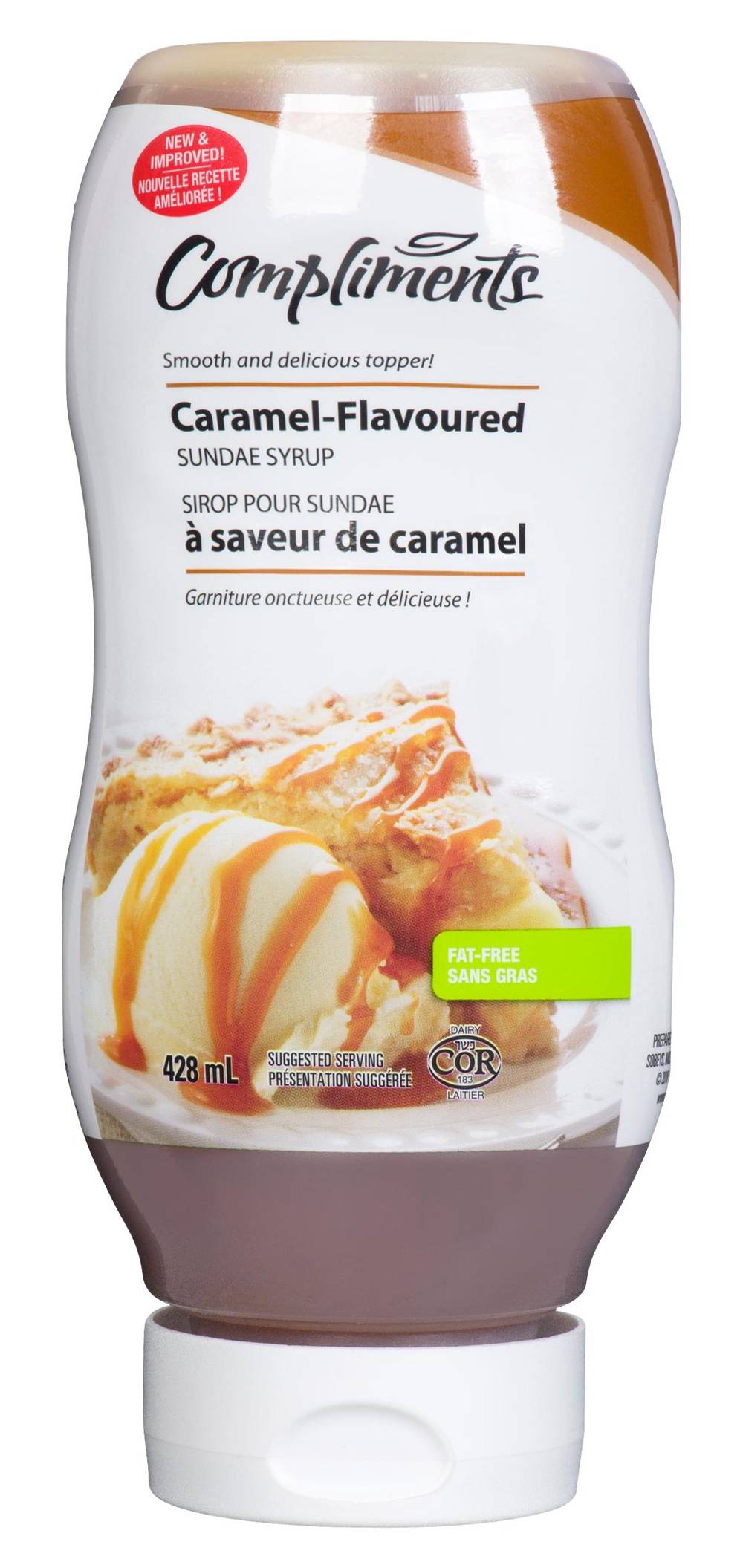 Compliments Topping Sundae, Caramel (428 ml)