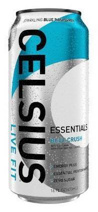 Celsius Essentials Blue Crush 16oz Can