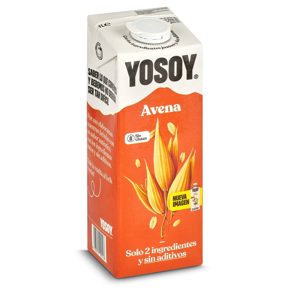 Bebida De Avena Yosoy Brik 1 L