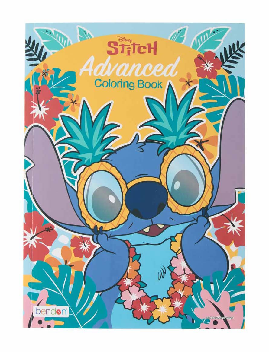 Bendon Disney Stitch Advanced Coloring Book