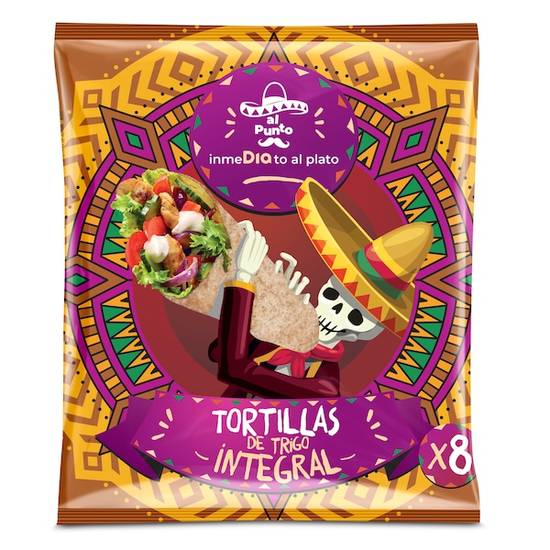 Tortilla Integral Al Punto Bolsa (320 g)