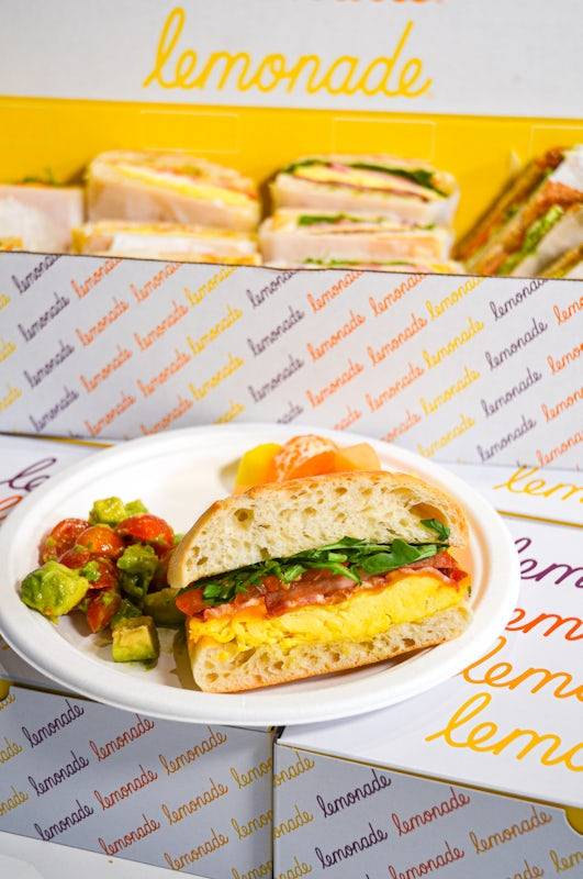 Breakfast Box Half Sandwich