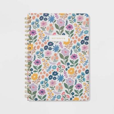 Threshold Ditzy Floral 192 Sheet College Ruled Journal, 7"x10"