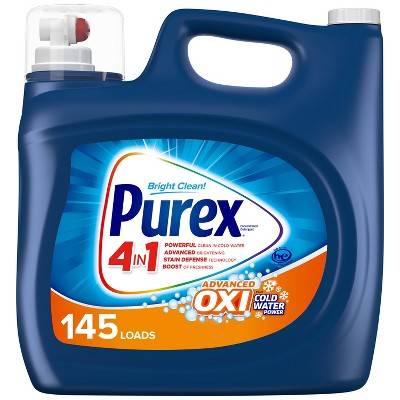 Purex 4 In 1 Advanced Oxi Plus Liquid Detergent (218 fl oz)